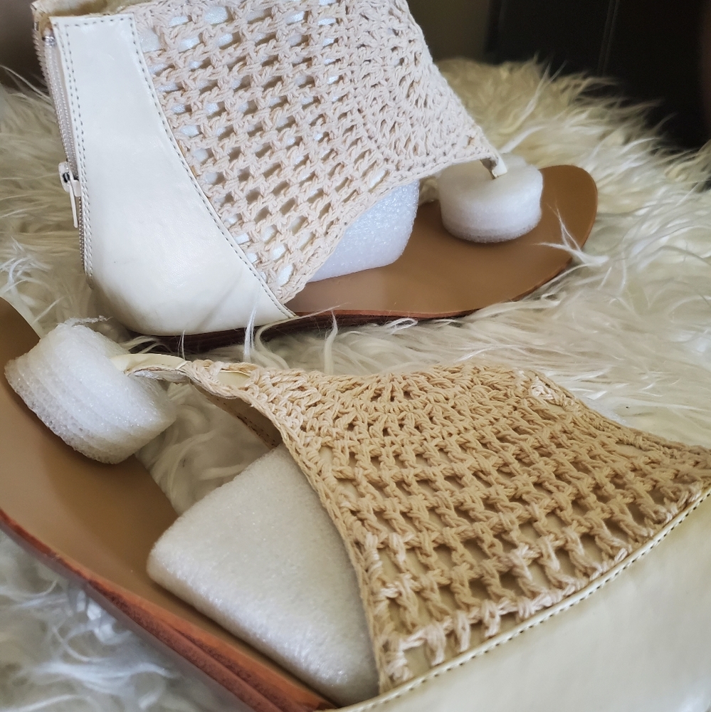 Women's crochet sandals
